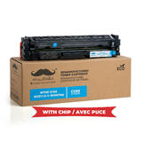 Remanufactured HP 215A W2311A Cyan Toner Cartridge - With Chip - Moustache®