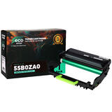 Lexmark 55B0ZA0 Compatible Black Photoconductor Unit -Toner Not Included - Eco-saver
