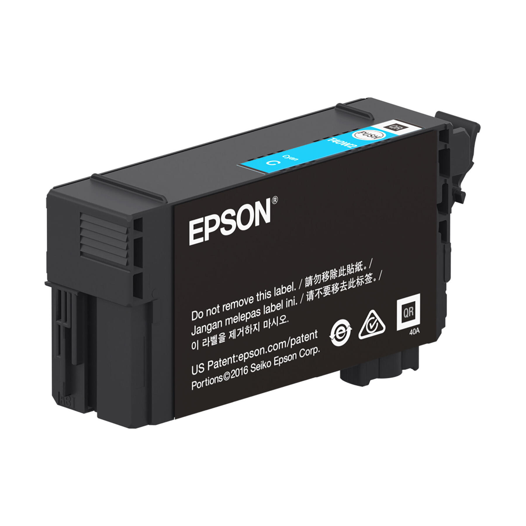 Epson T40W T40W220 Original UltraChrome XD2 Cyan Ink Cartridge High Yield