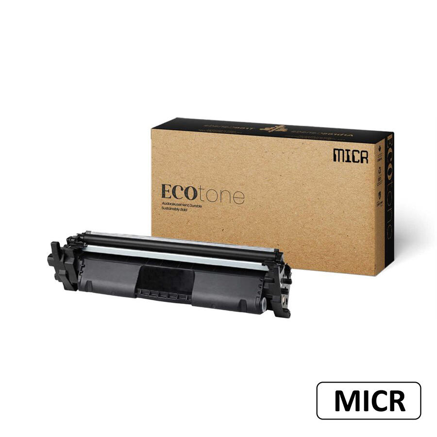 Premium Quality Remanufactured HP 17A CF217A MICR Black Toner Cartridge - Ecotone®