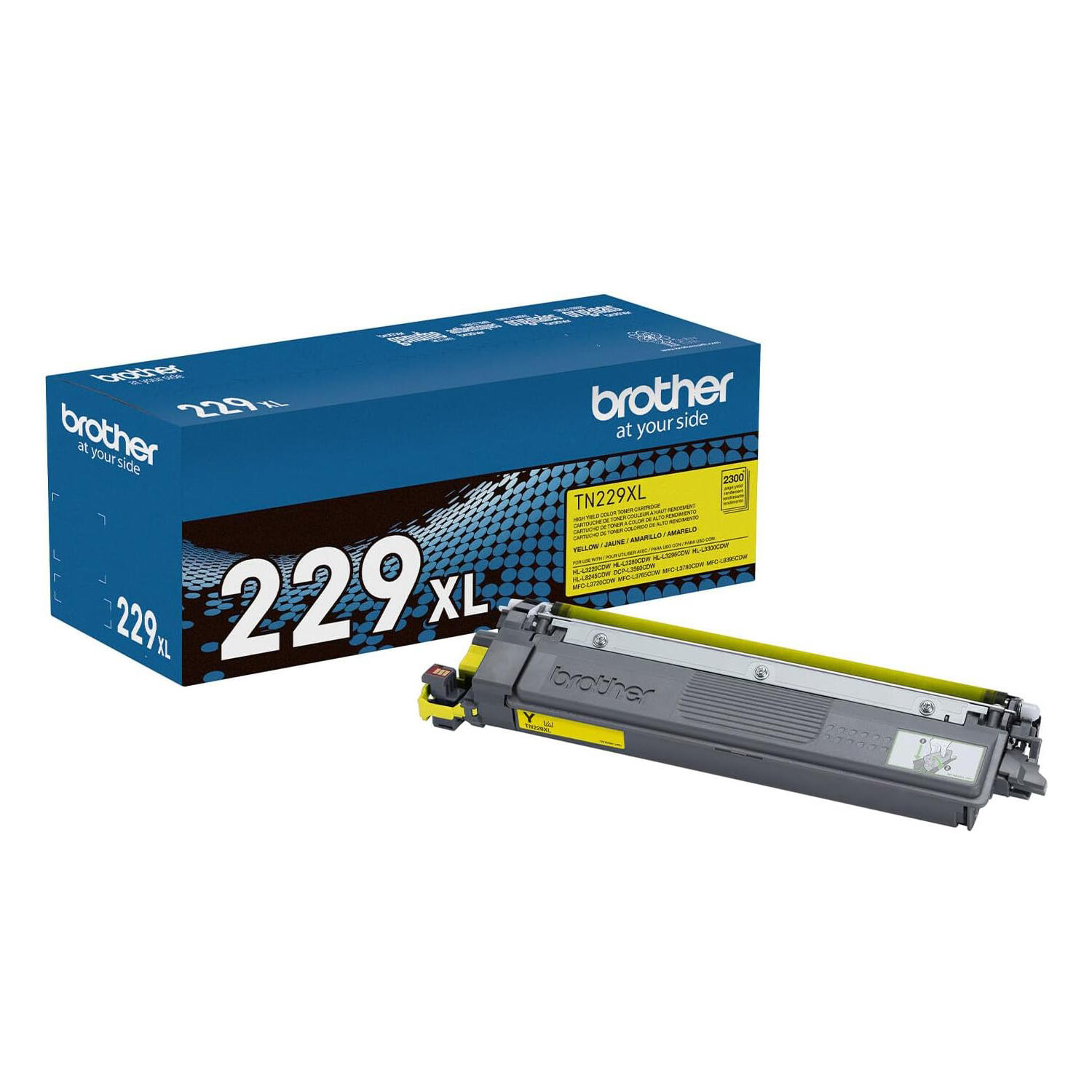 Brother TN229XLY Original Yellow Toner Cartridge High Yield