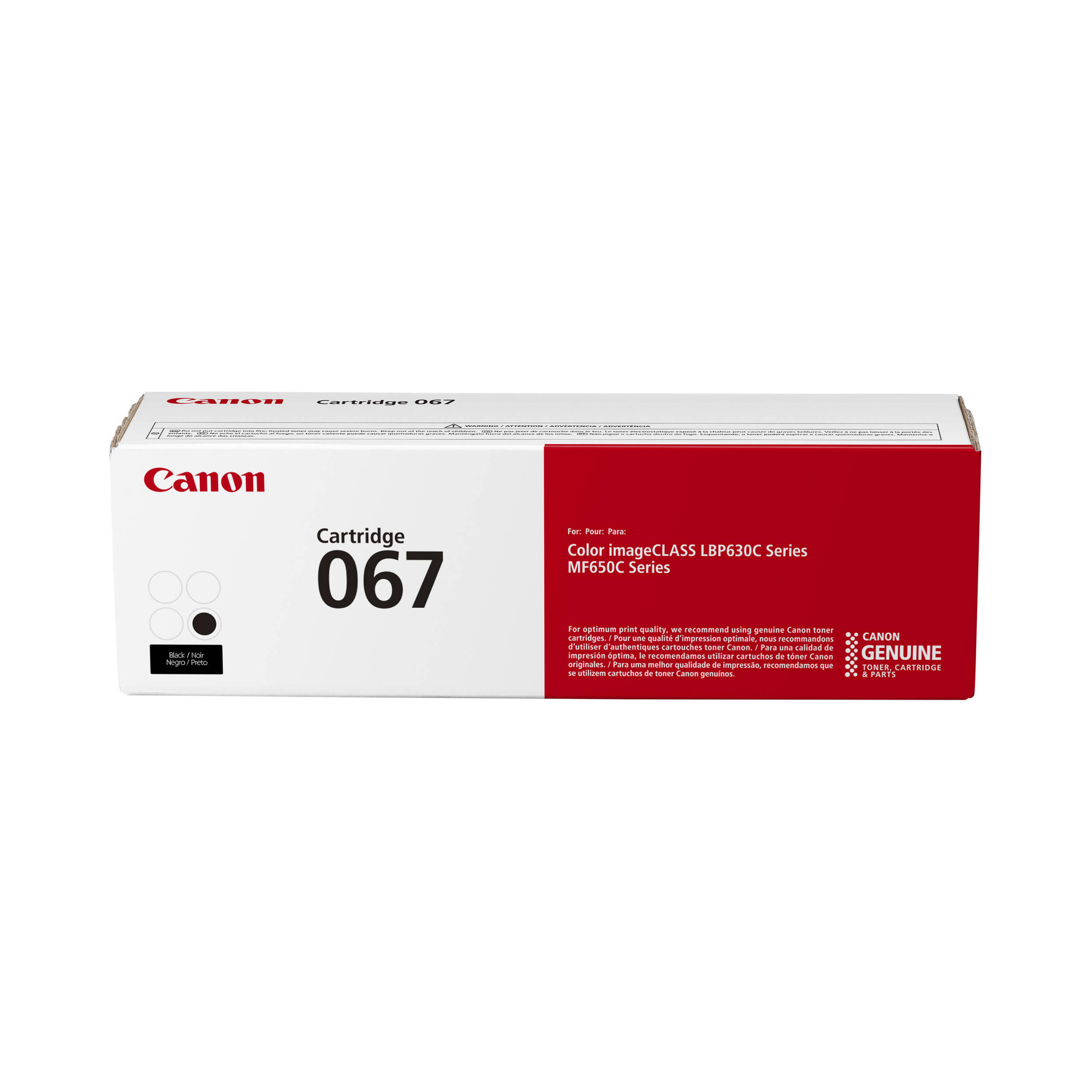 Canon 067 5102C001 Original Black Toner Cartridge