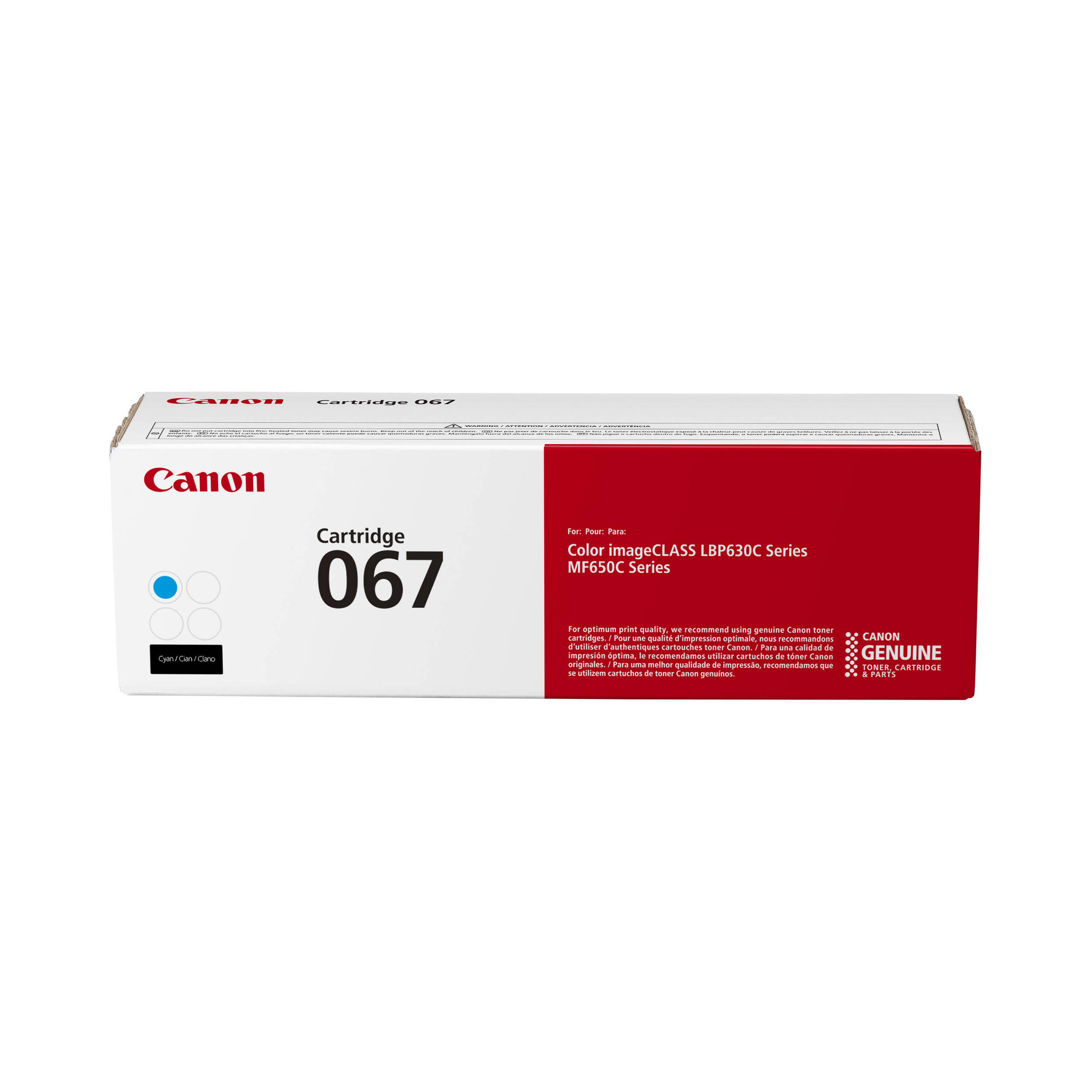 Canon 067 5101C001 Original Cyan Toner Cartridge