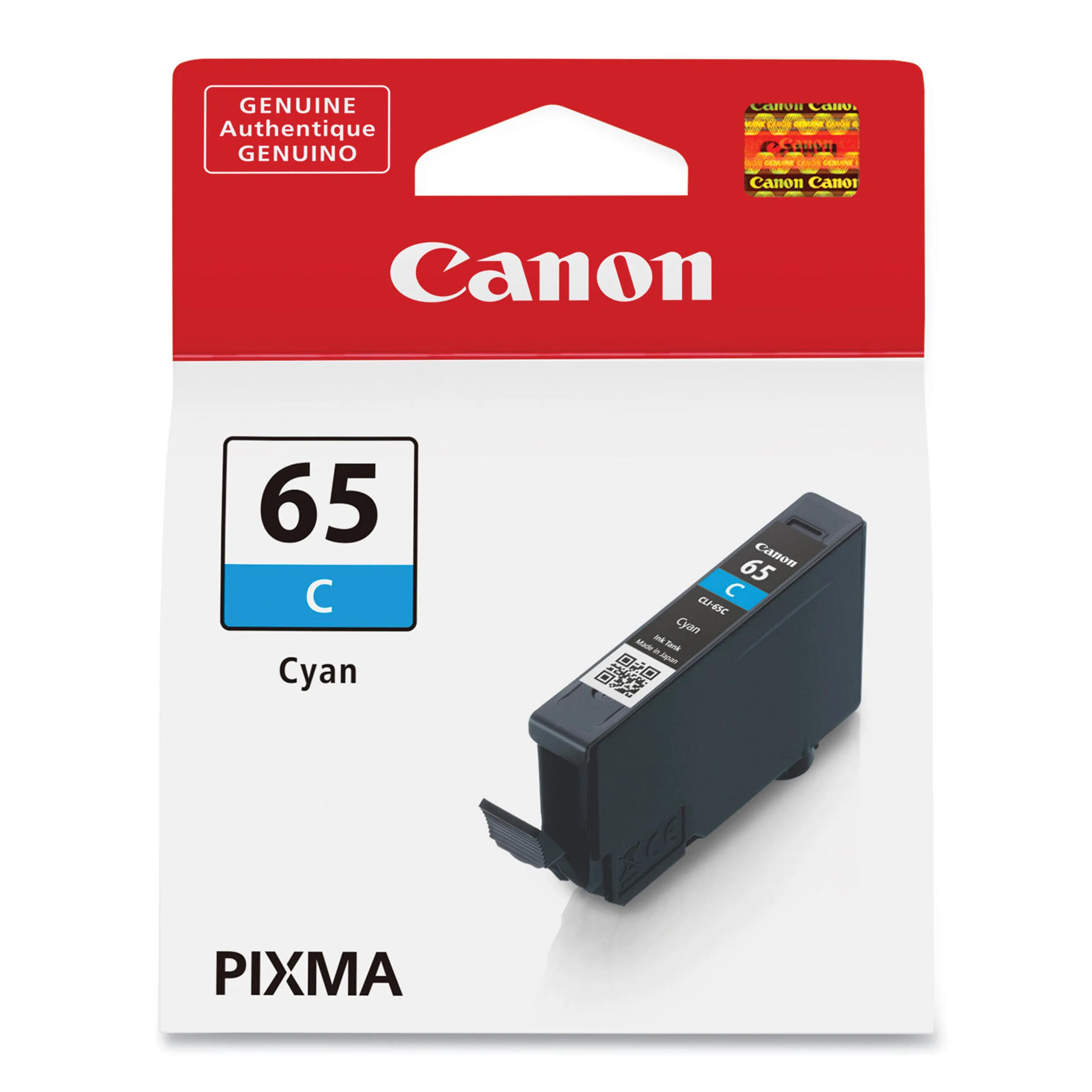 Canon CLI-65C Original Cyan Ink Cartridge (4216C002)