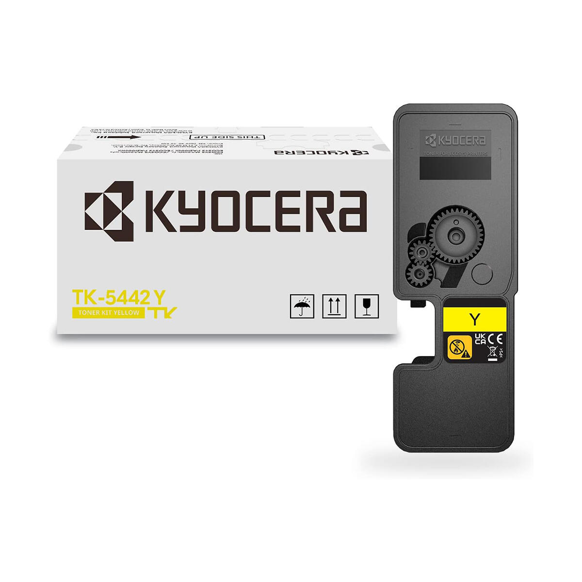 Kyocera-Mita TK5442Y Original Yellow Toner Cartridge High Yield