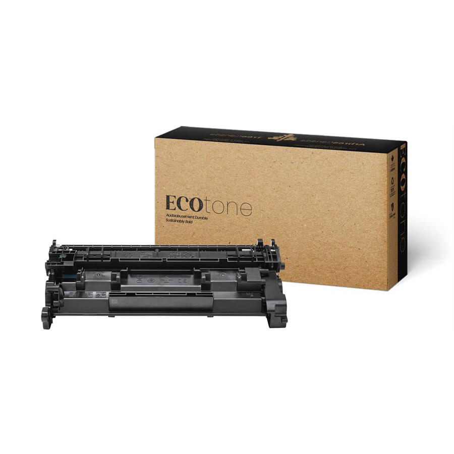 Premium Quality Remanufactured HP 148A W1480A Black Toner Cartridge - With Chip - Ecotone®