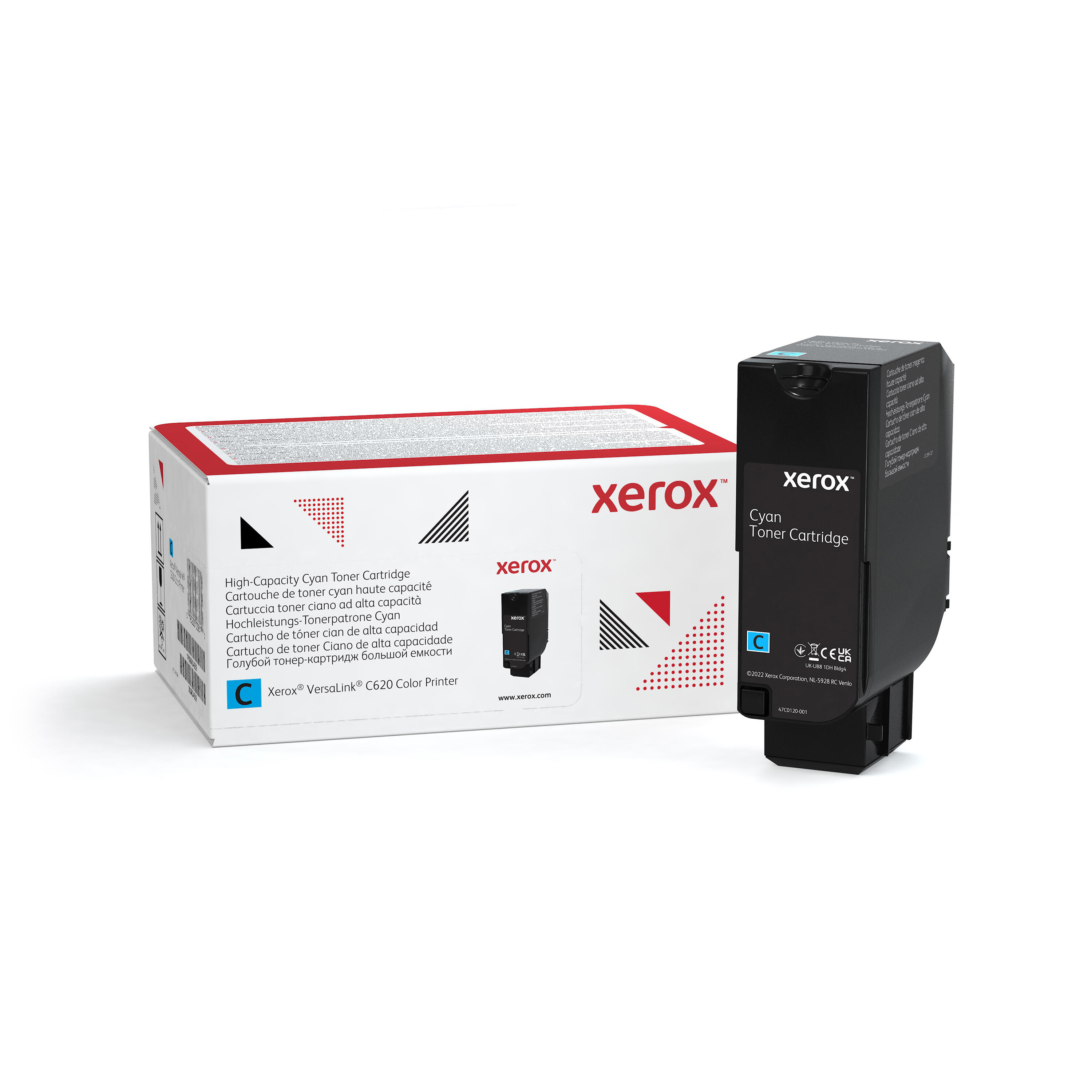 Xerox 006R04625 Original Cyan Toner Cartridge High Yield