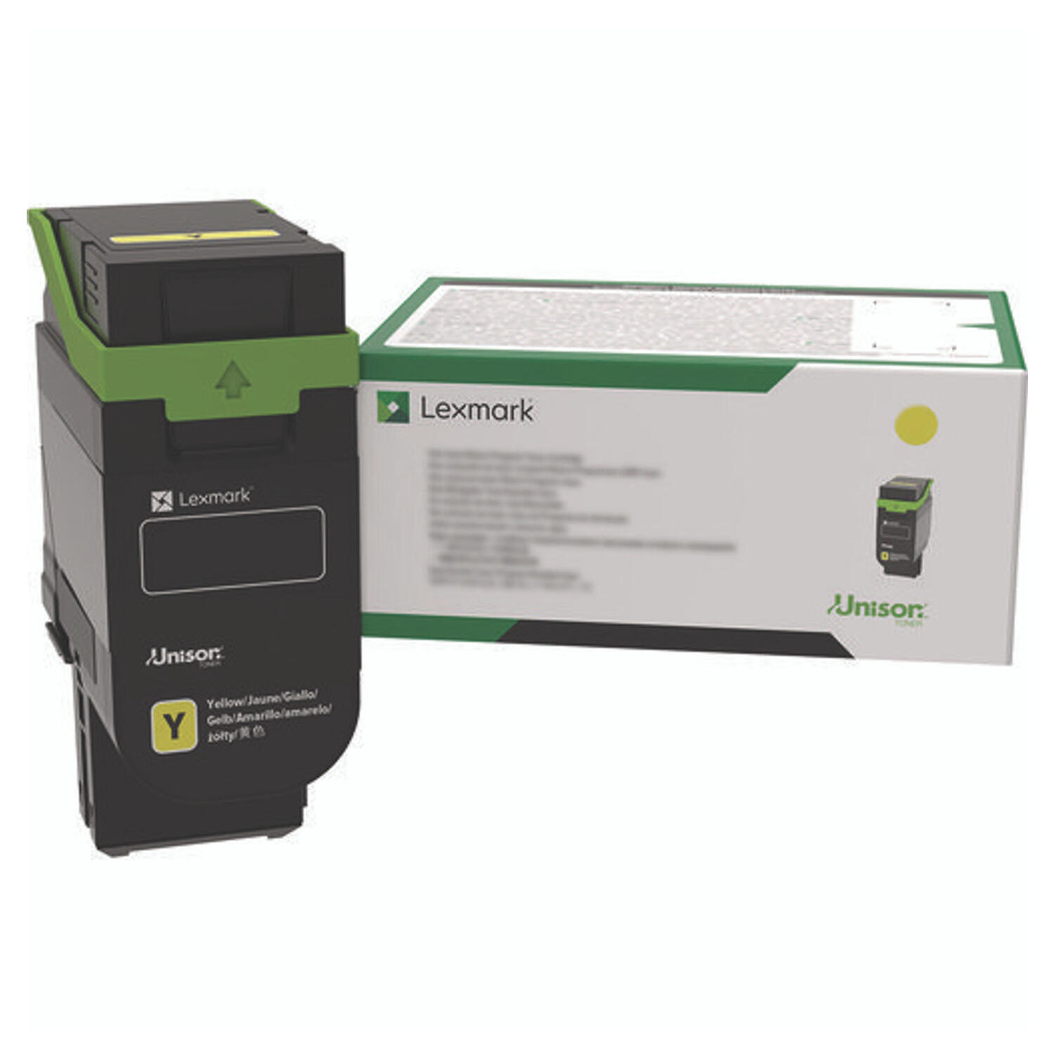 Lexmark 75M10Y0 Original Yellow Return Program Toner Cartridge