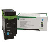 Lexmark 75M1HC0 Original Cyan Return Program Toner Cartridge High Yield