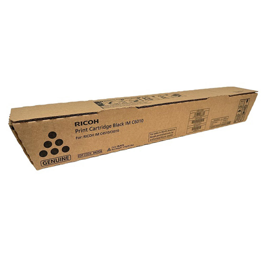 Ricoh 842526 (IM C6010) Original Black Toner Cartridge, High Yield