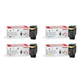 Xerox 006R04828 006R04829 006R04830 006R04831 Original Toner Cartridge Combo High Yield BK/C/M/Y