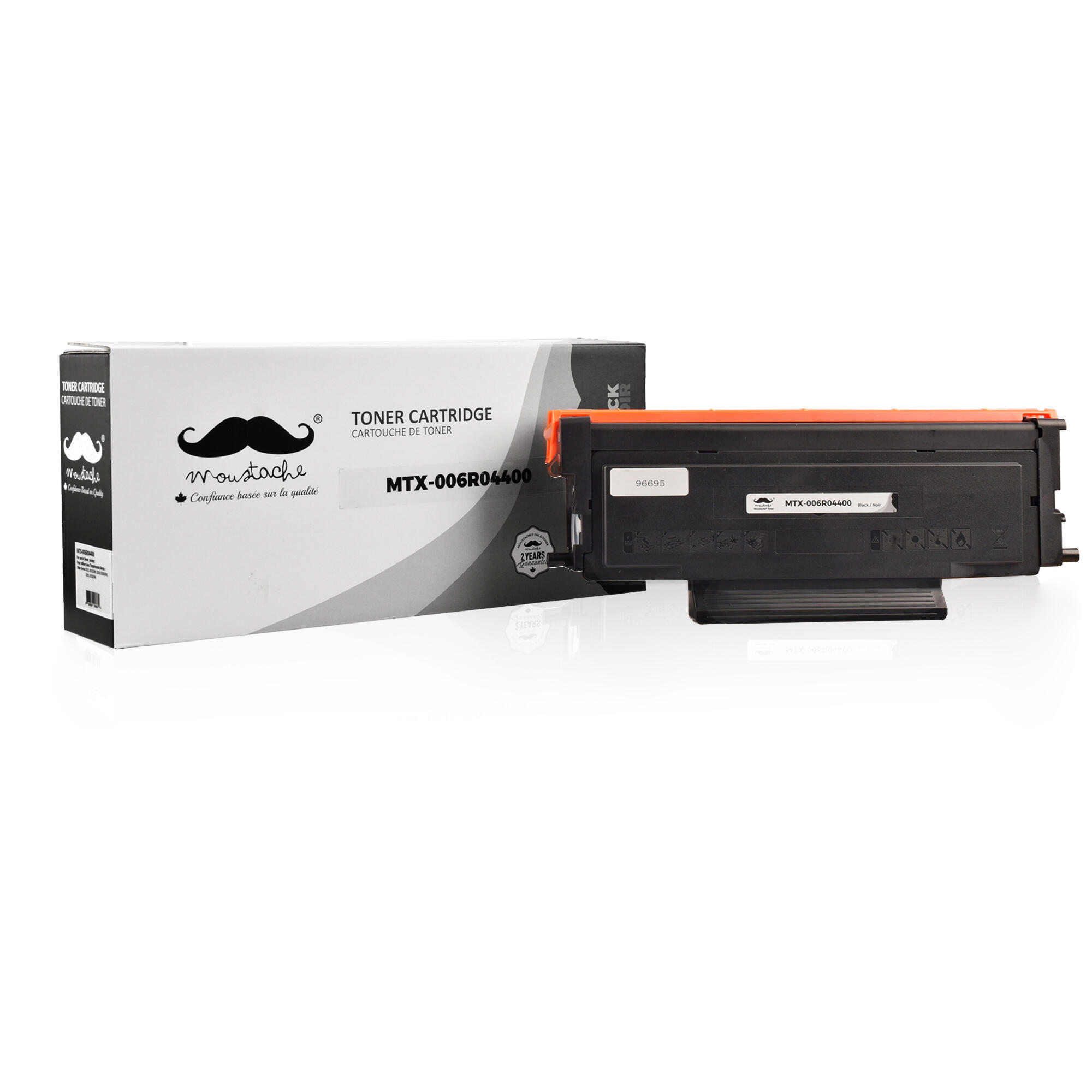 Xerox 006R04400 Compatible Black Toner Cartridge High Yield 3000 Pages - Moustache®