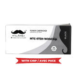 Canon 072H 5648C001 Compatible Black Toner Cartridge High Yield 4100 Pages - With Chip - Moustache®