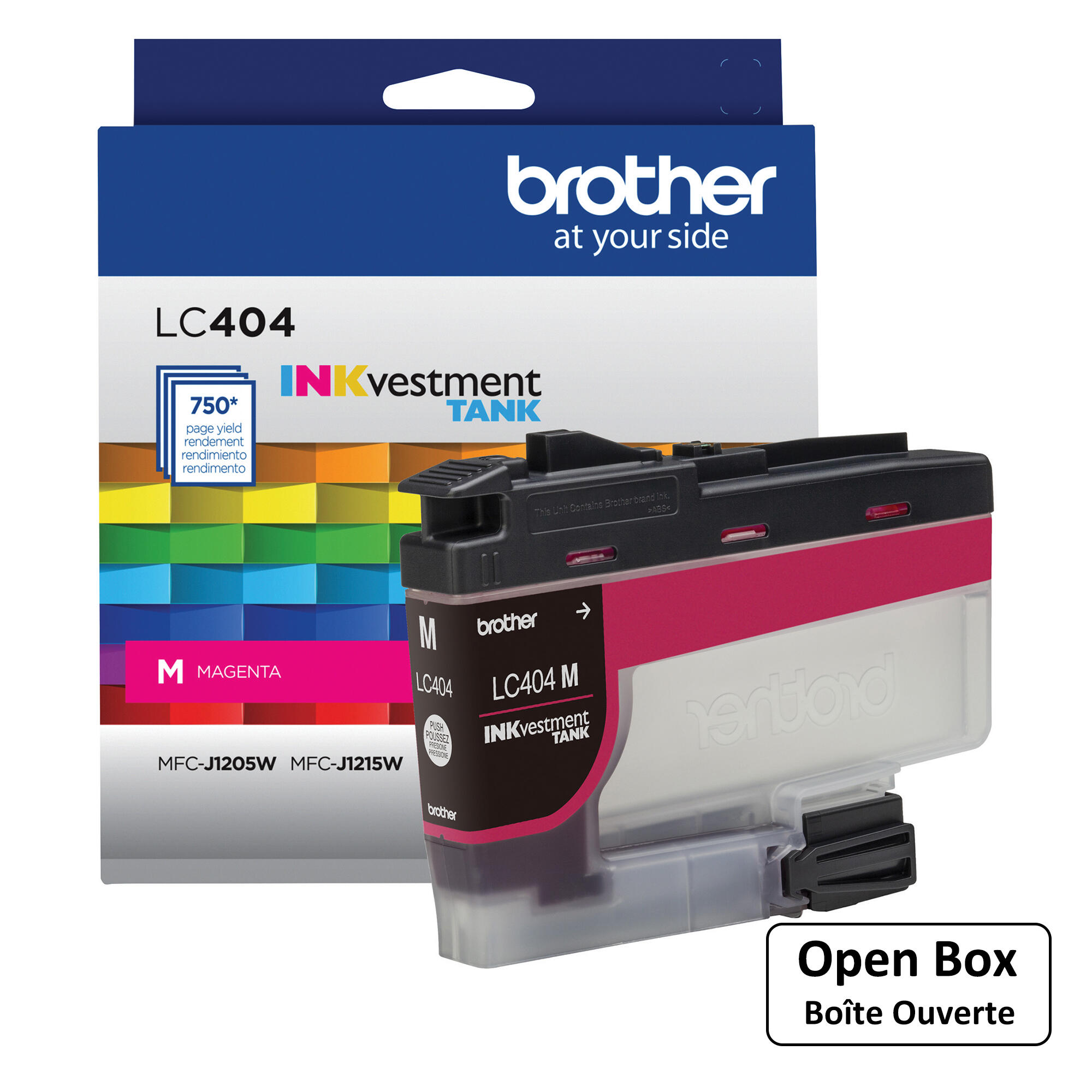 Brother LC404MS Original Magenta Ink Cartridge - openbox