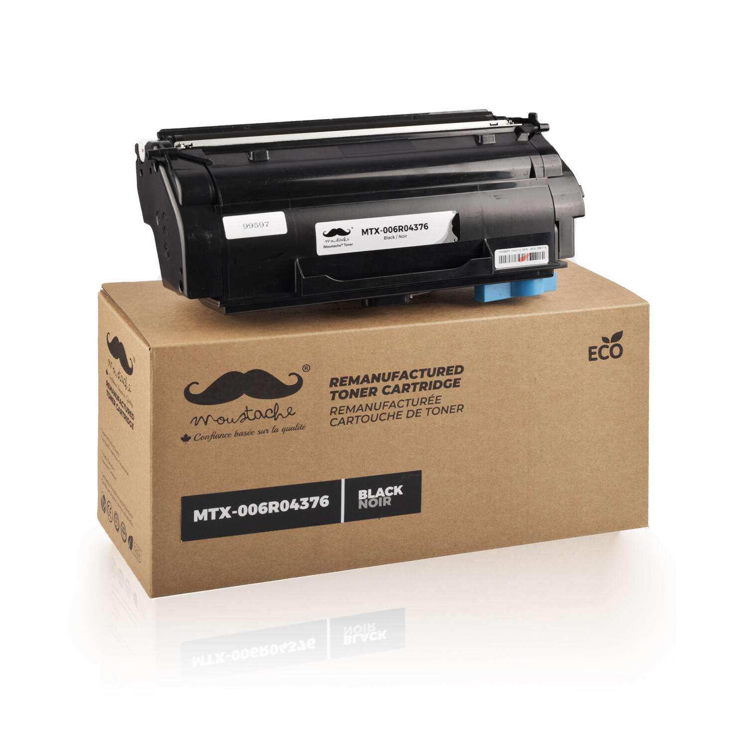 Xerox 006R04376 Remanufactured Black Toner Cartridge - Moustache®