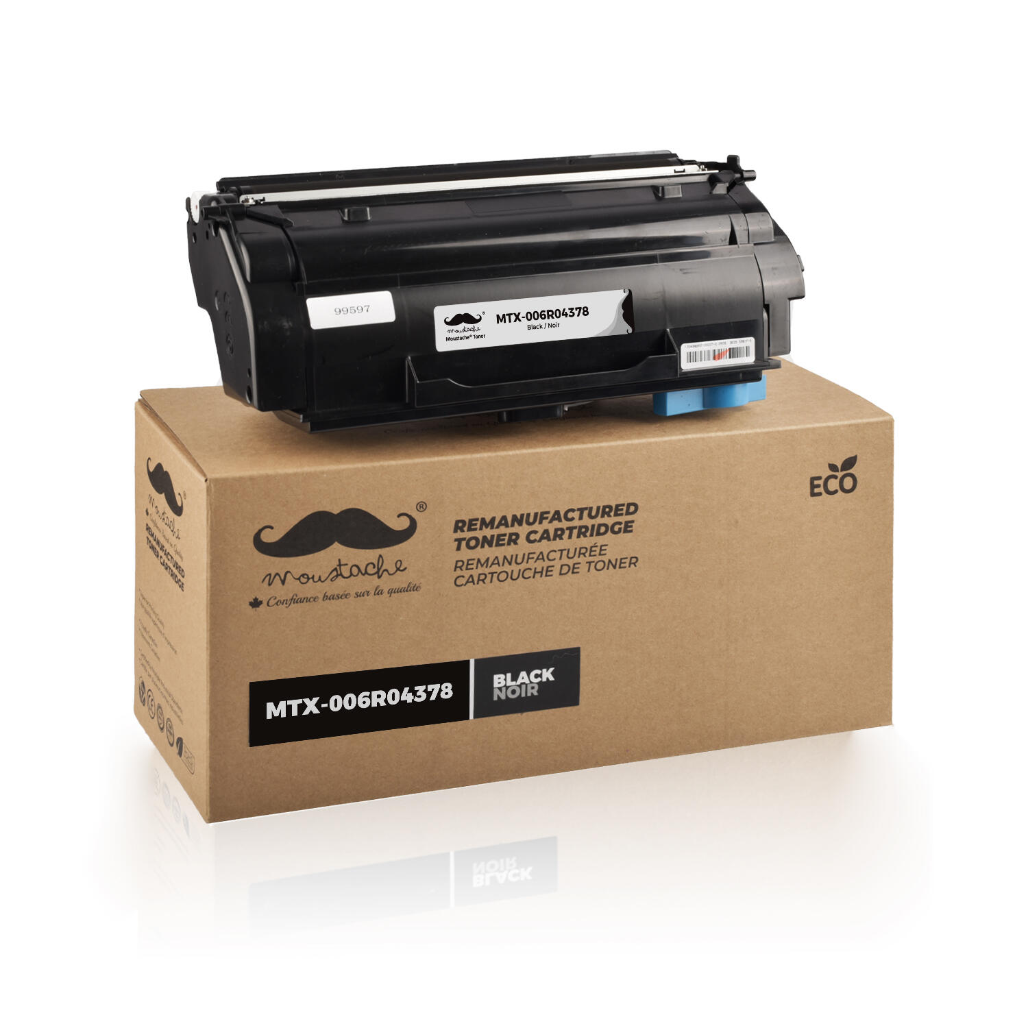 Xerox 006R04378 Remanufactured Black Toner Cartridge Extra High Yield - Moustache®