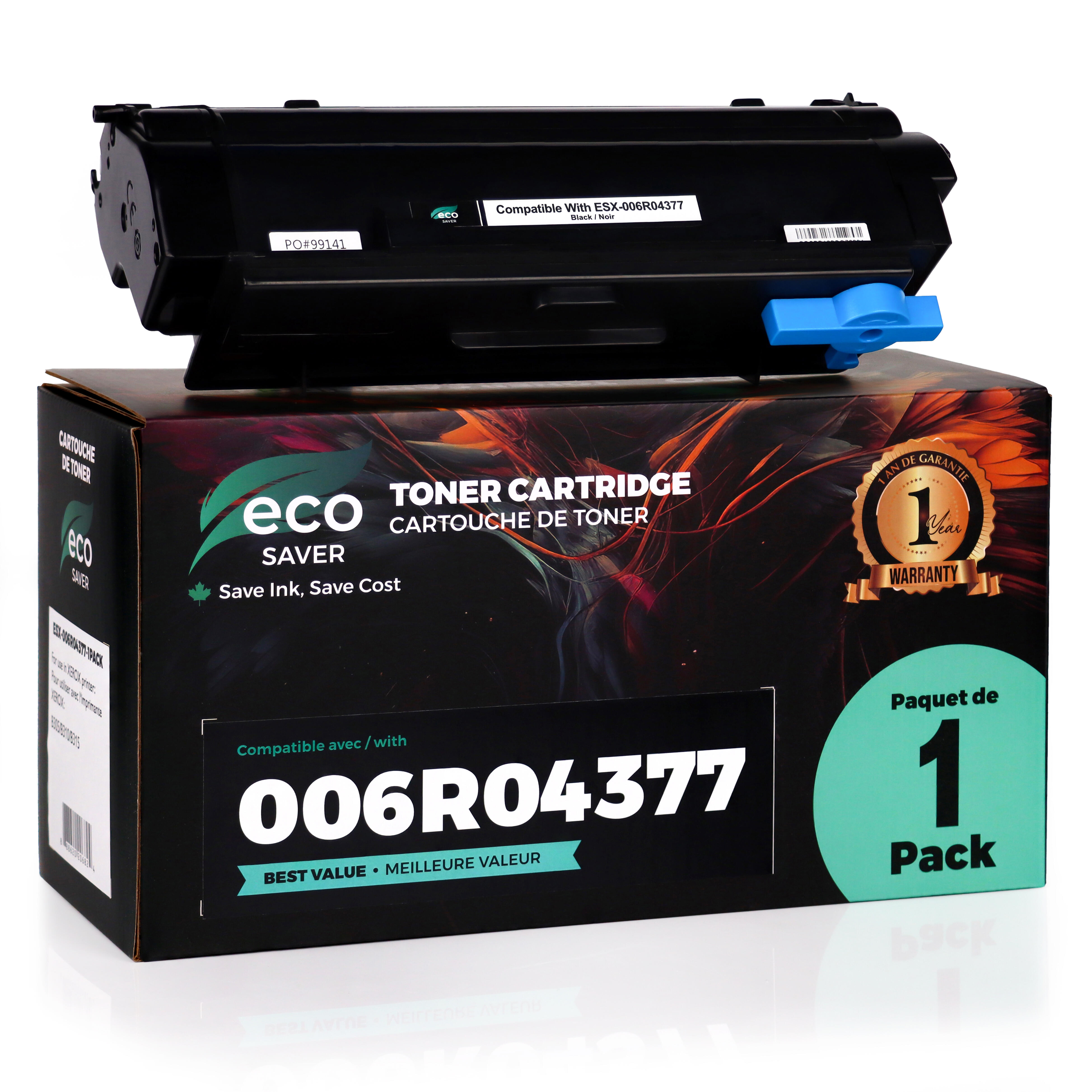 Xerox 006R04377 Compatible Black Toner Cartridge High Yield - Eco-Saver