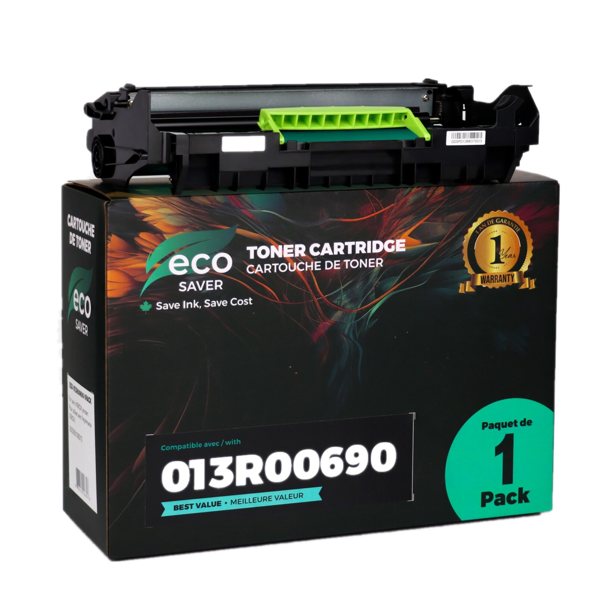 Xerox 013R00690 Compatible Black Imaging Unit - Eco-Saver