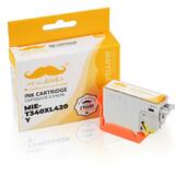 Epson T340XL420 Compatible Yellow Ink Cartridge High Yield- Moustache®