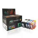Compatible HP 923e 4K0T0LN 4K0T1LN 4K0T2LN 4K0T3LN Ink Cartridge Combo - With Chip - Eco-saver