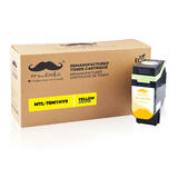 Lexmark 75M1HY0 Remanufactured Yellow Toner Cartridge High Yield - Moustache®