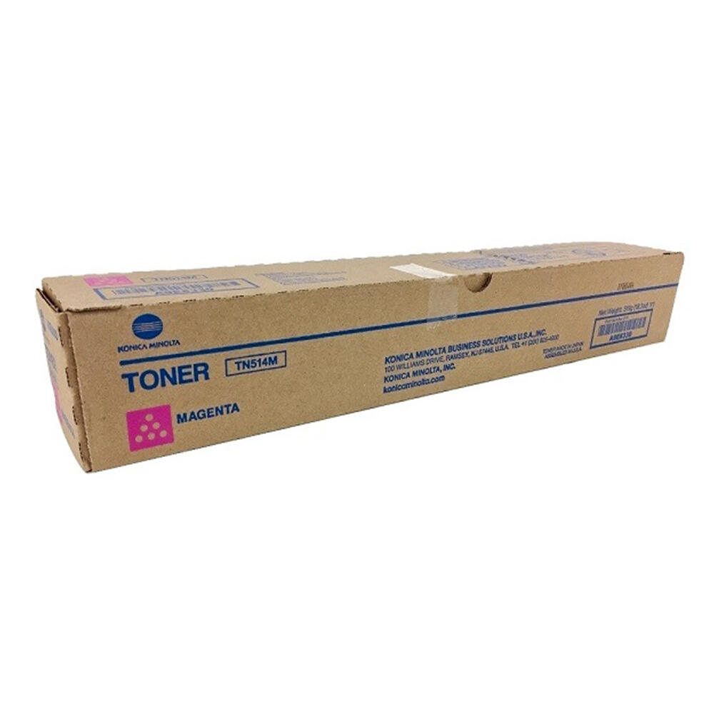 Konica Minolta TN-514M A9E8330 Original Magenta Toner Cartridge for Bizhub C458/C558/C658
