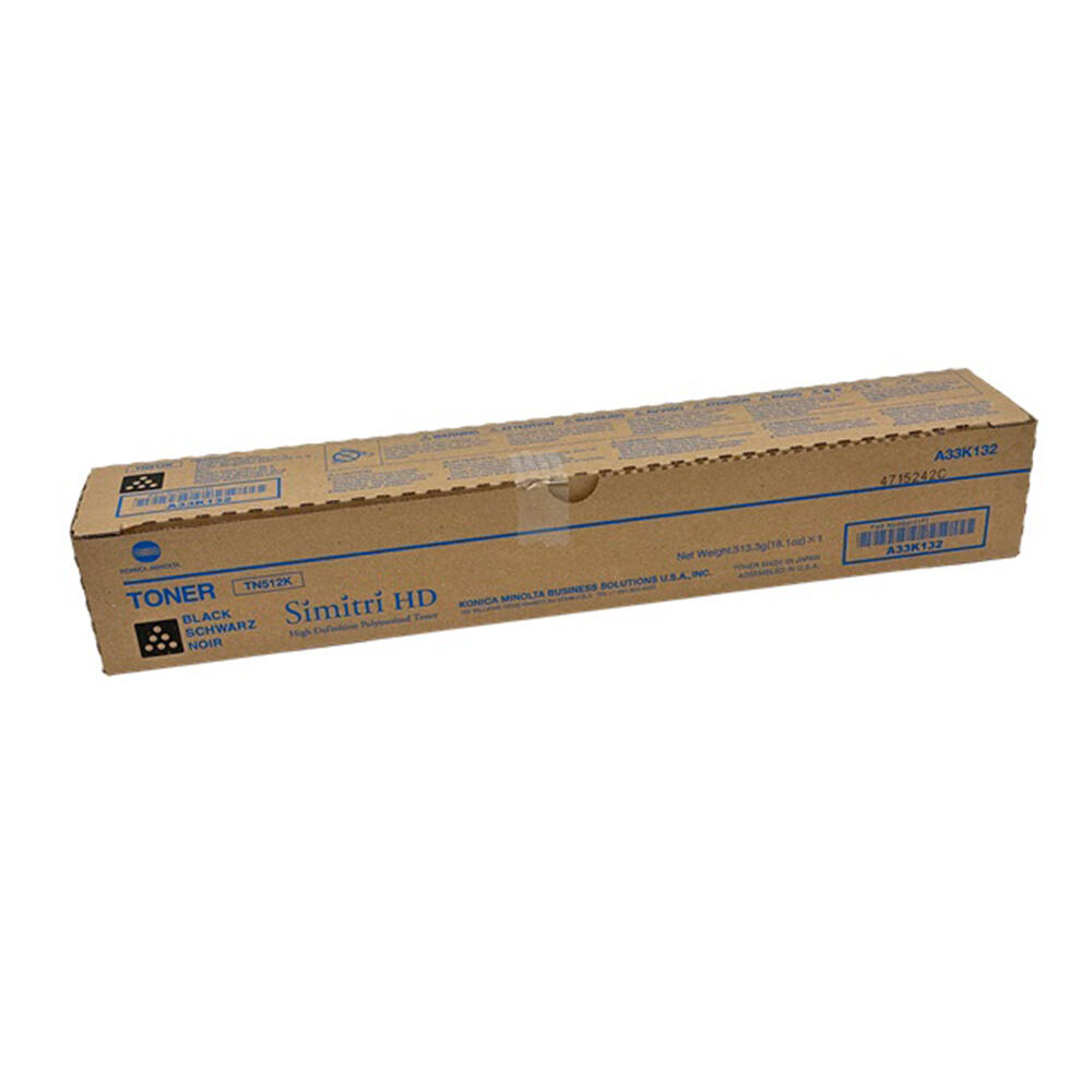 Konica Minolta TN512K A33K132 Original Black Toner Cartridge
