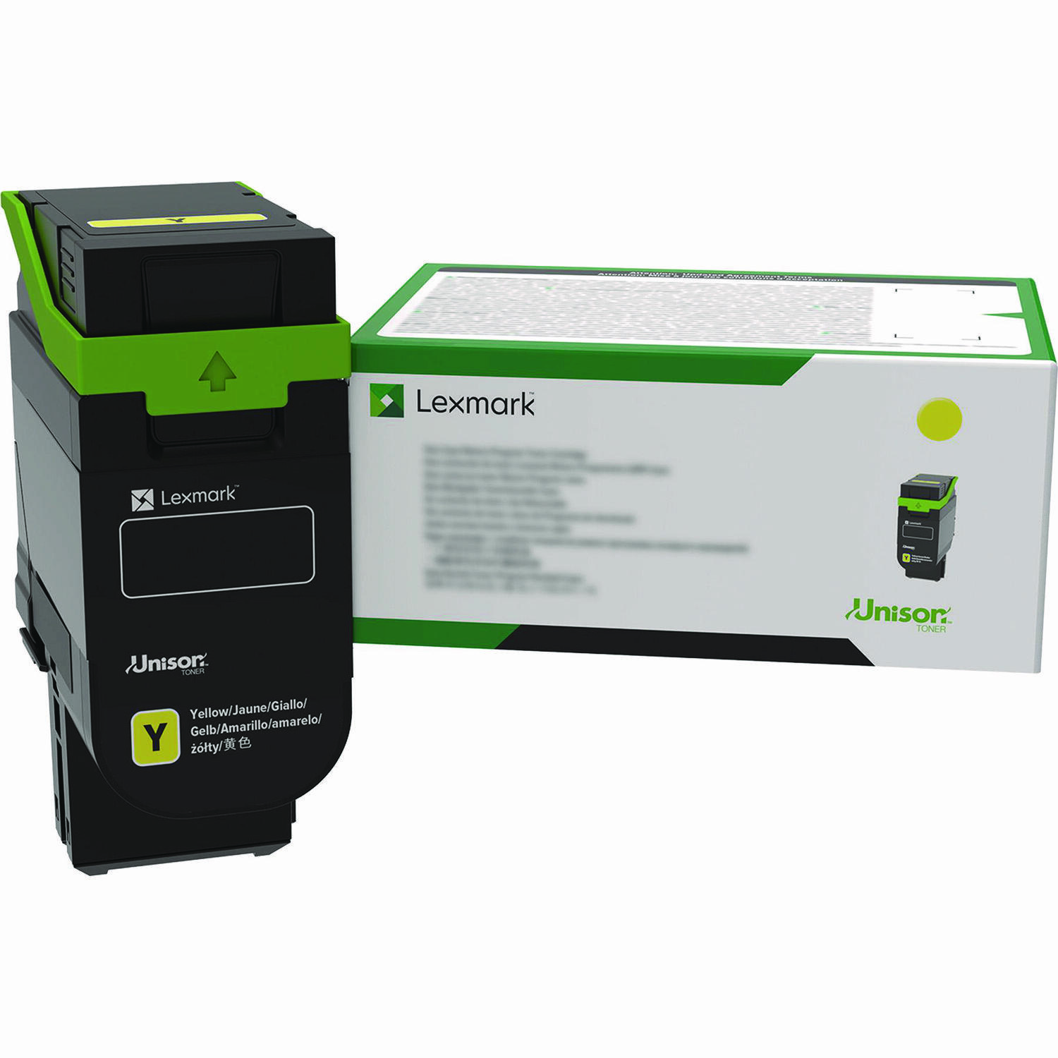 Lexmark 75M1XY0 Original Yellow Return Program Toner Cartridge Extra High Yield