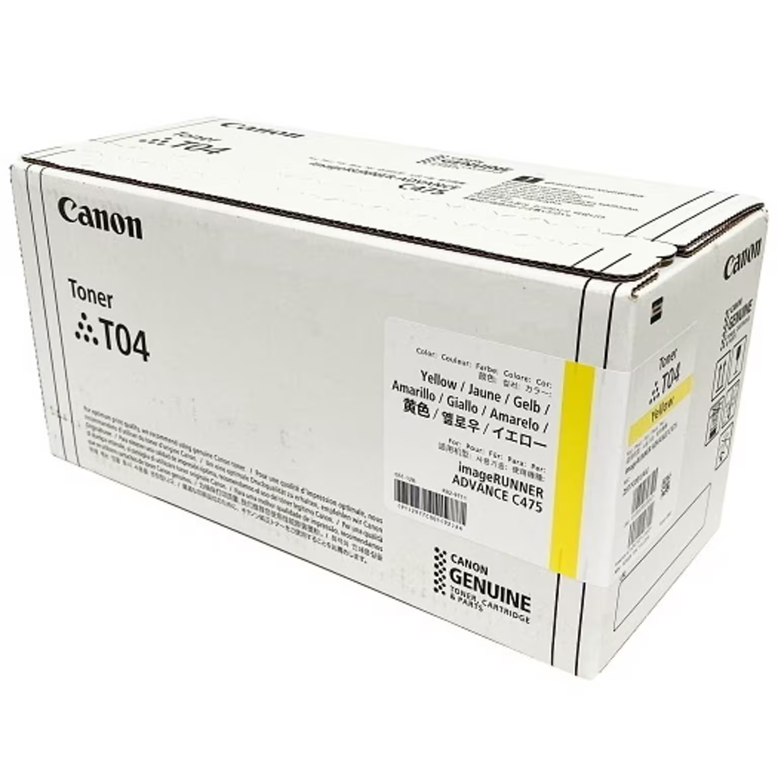 Canon T04 2977C001 Original Yellow Toner Cartridge