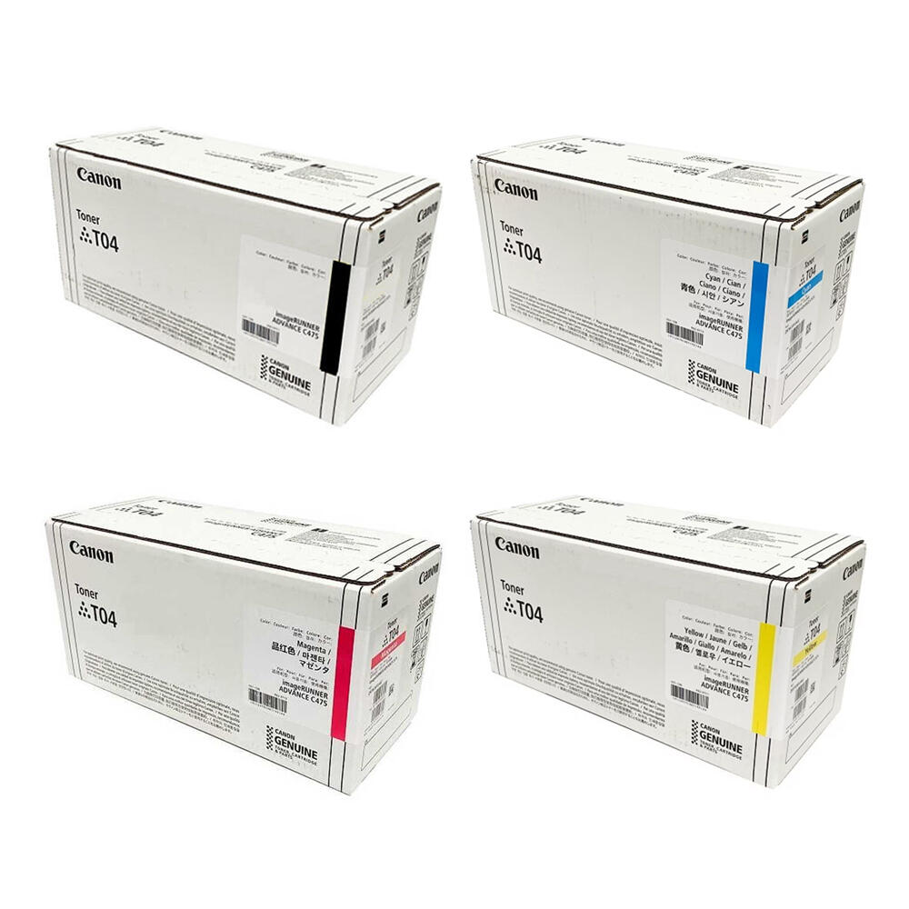 Canon T04 2980C001 2979C001 2978C001 2978C001 Original Toner Cartridge Combo BK/C/M/Y