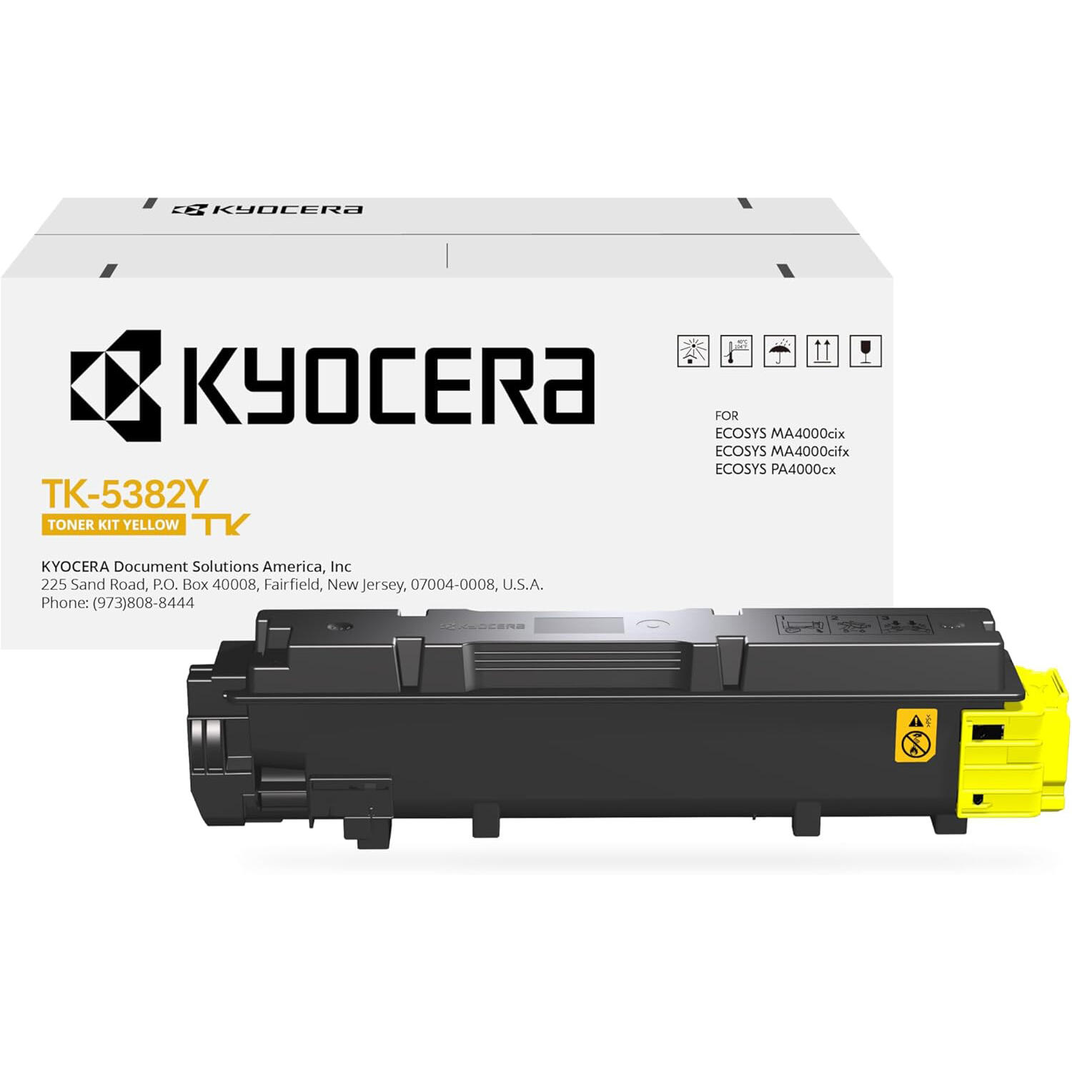 Kyocera-Mita TK-5382Y 1T02Z0AUS0 Original Yellow Toner Cartridge