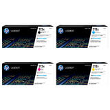 HP 212X W2120X W2121X W2122X W2123X Original Toner Cartridge Combo High Yield BK/C/M/Y