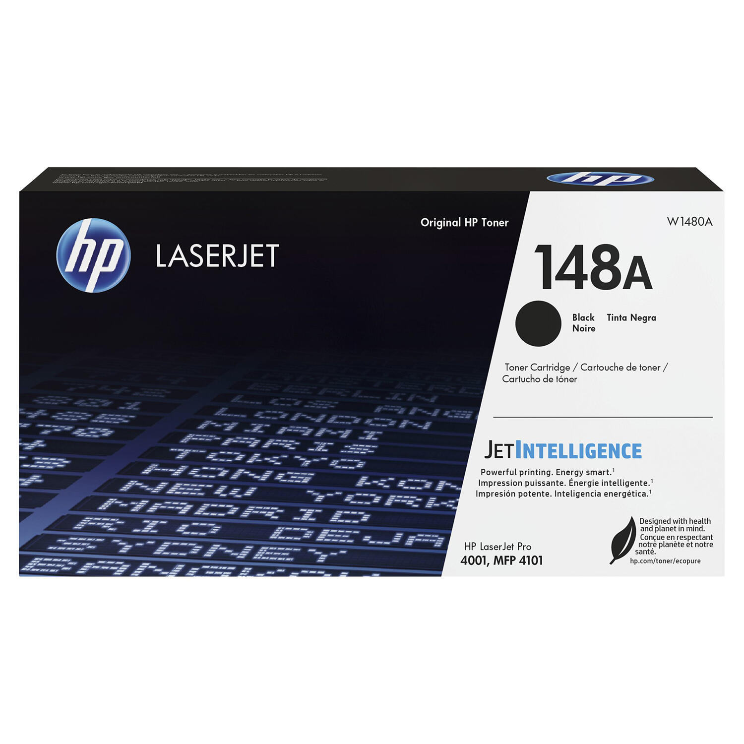 HP 148A W1480A Original Black Toner Cartridge