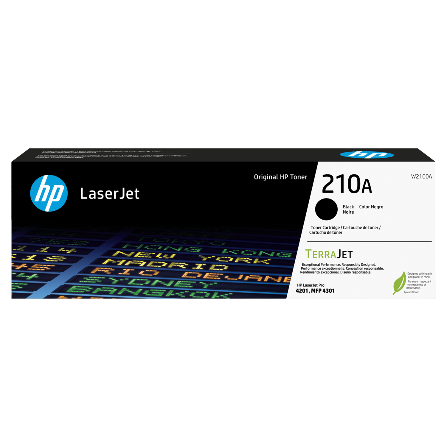 HP 210A W2100A Original Black Toner Cartridge