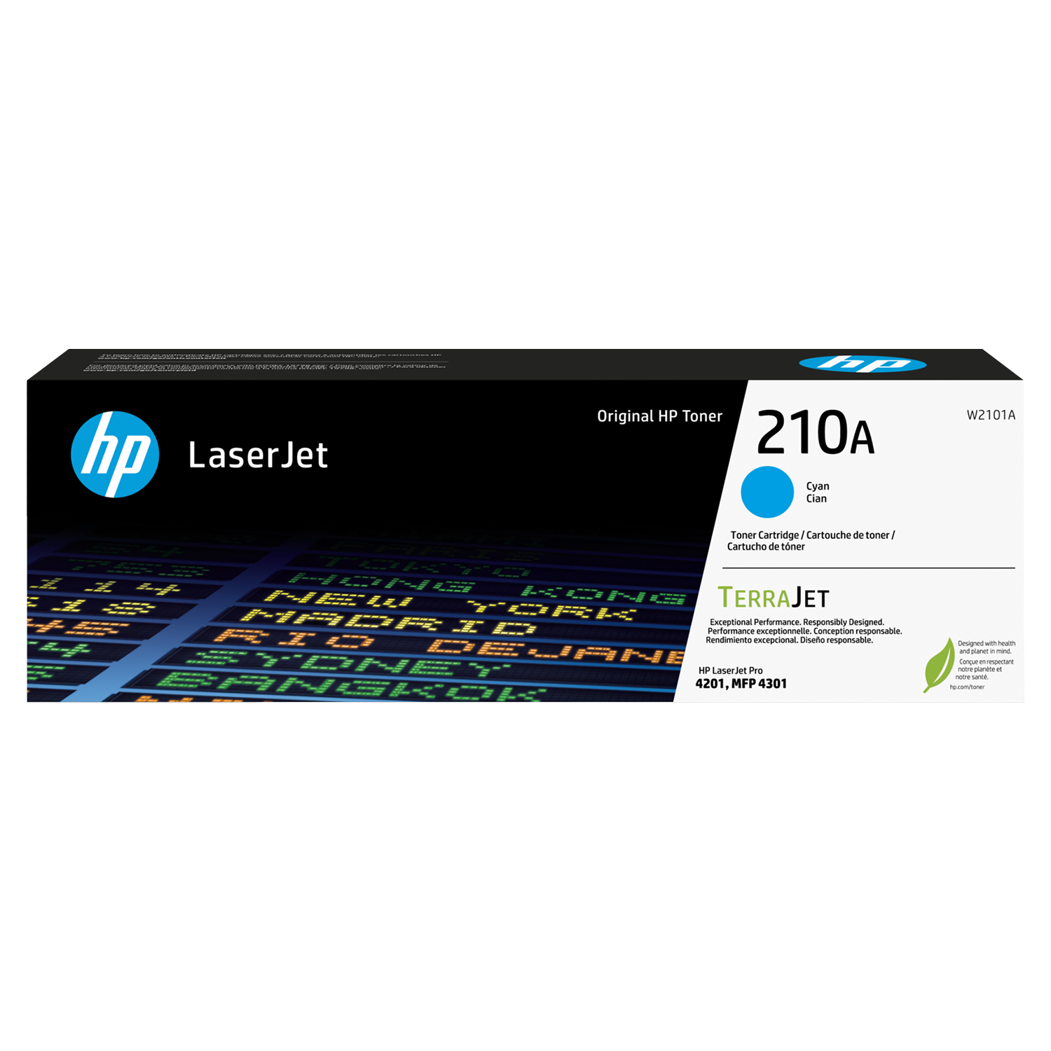 HP 210A W2101A Original Cyan Toner Cartridge