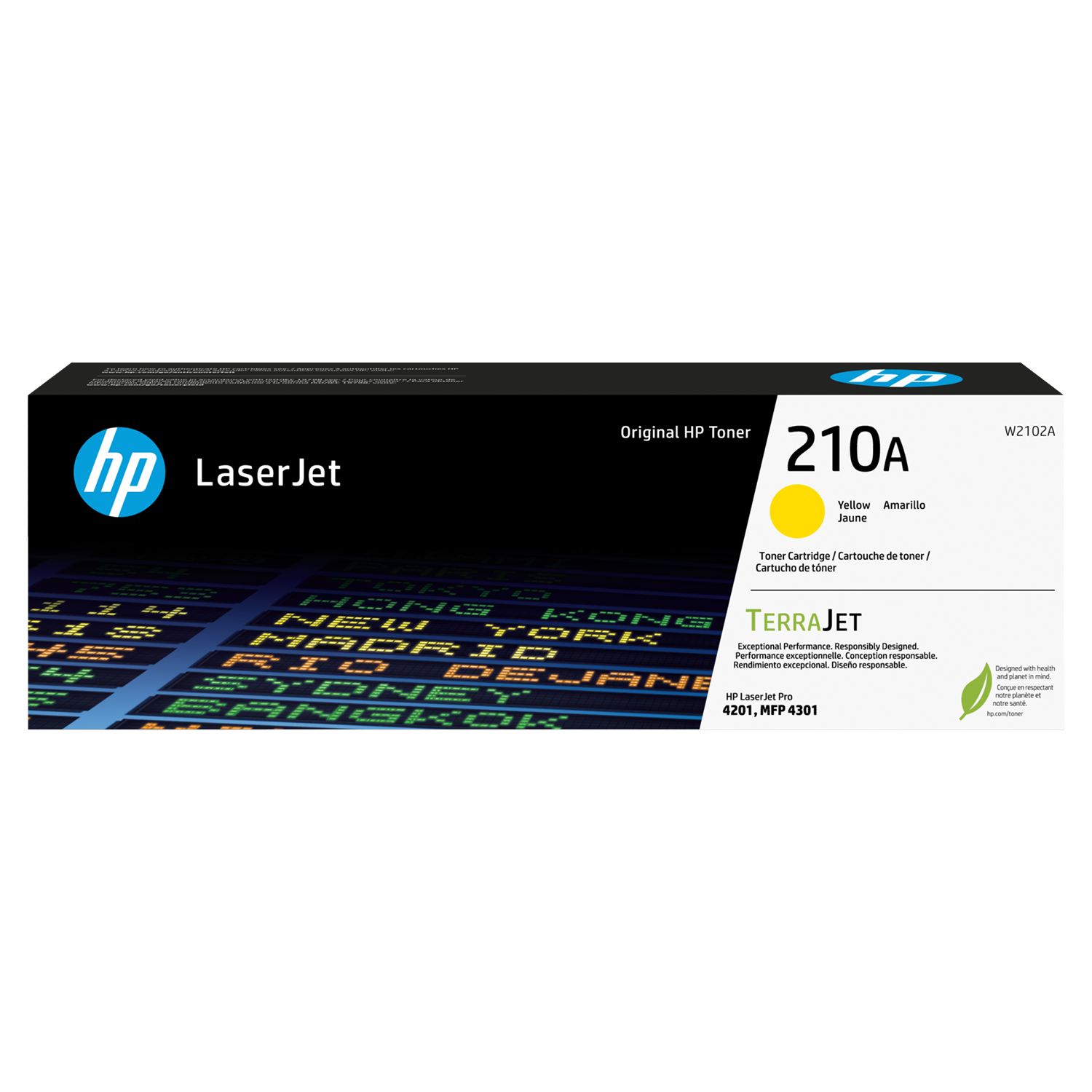 HP 210A W2102A Original Yellow Toner Cartridge