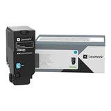 Lexmark 81C0X20 Original Cyan Toner Cartridge Extra High Yield