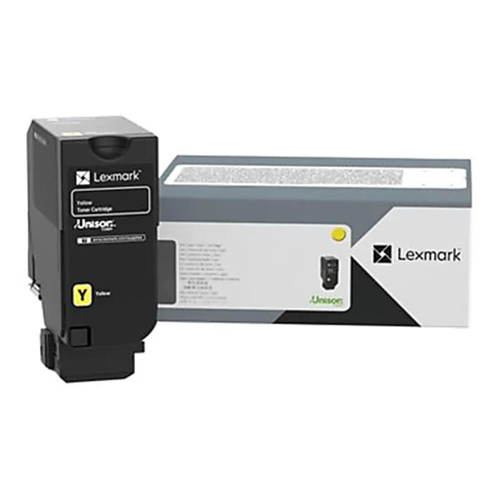 Lexmark 81C0X40 Original Yellow Toner Cartridge Extra High Yield