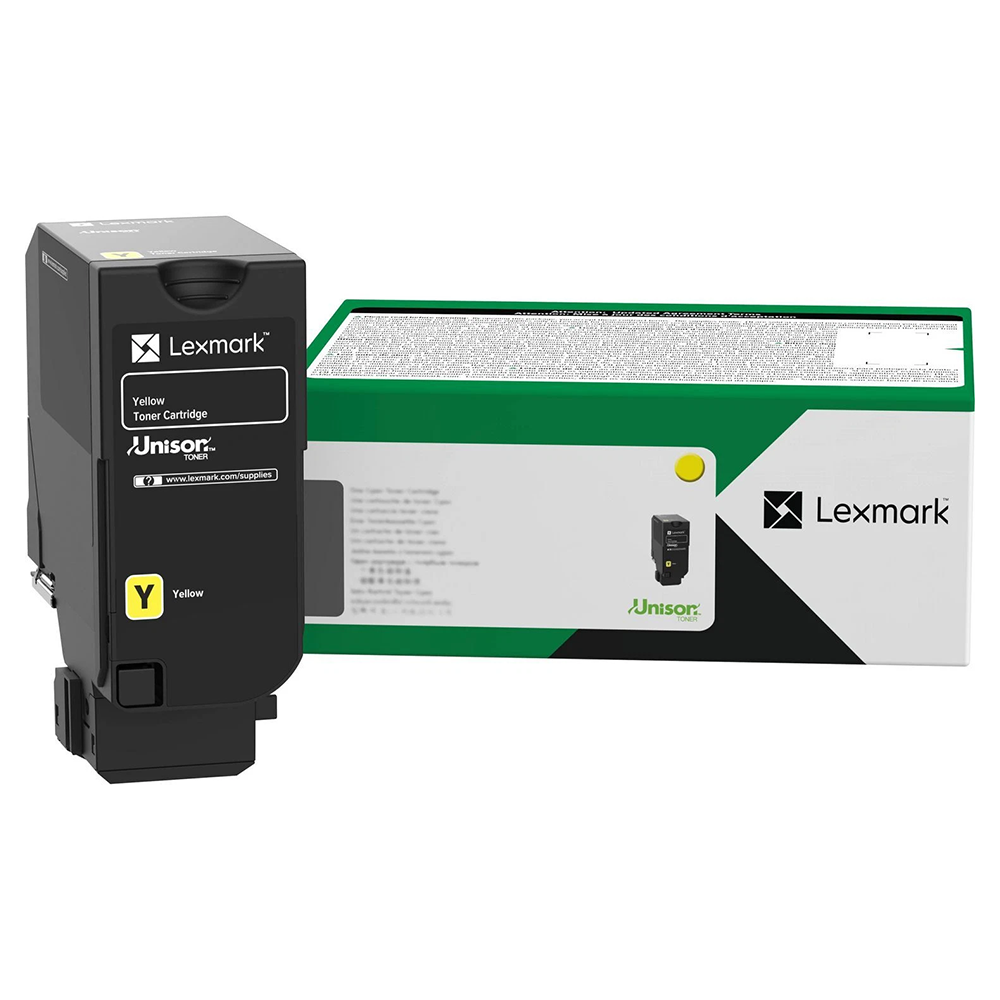 Lexmark 81C1XY0 Original Yellow Return Programme Toner Cartridge Extra High Yield
