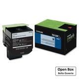 Lexmark 701XK 70C1XK0 Original Black Return Program Toner Cartridge Extra High Yield - Open Box