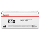 Canon 040BK 0460C001 Original Black Toner Cartridge