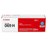 Canon 069H 5097C001 Original Cyan Toner Cartridge High Yield