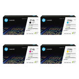 HP 214Z W2140Z W2141Z W2142Z W2143Z Original Toner Cartridge Combo Ultra High Yield BK/C/M/Y