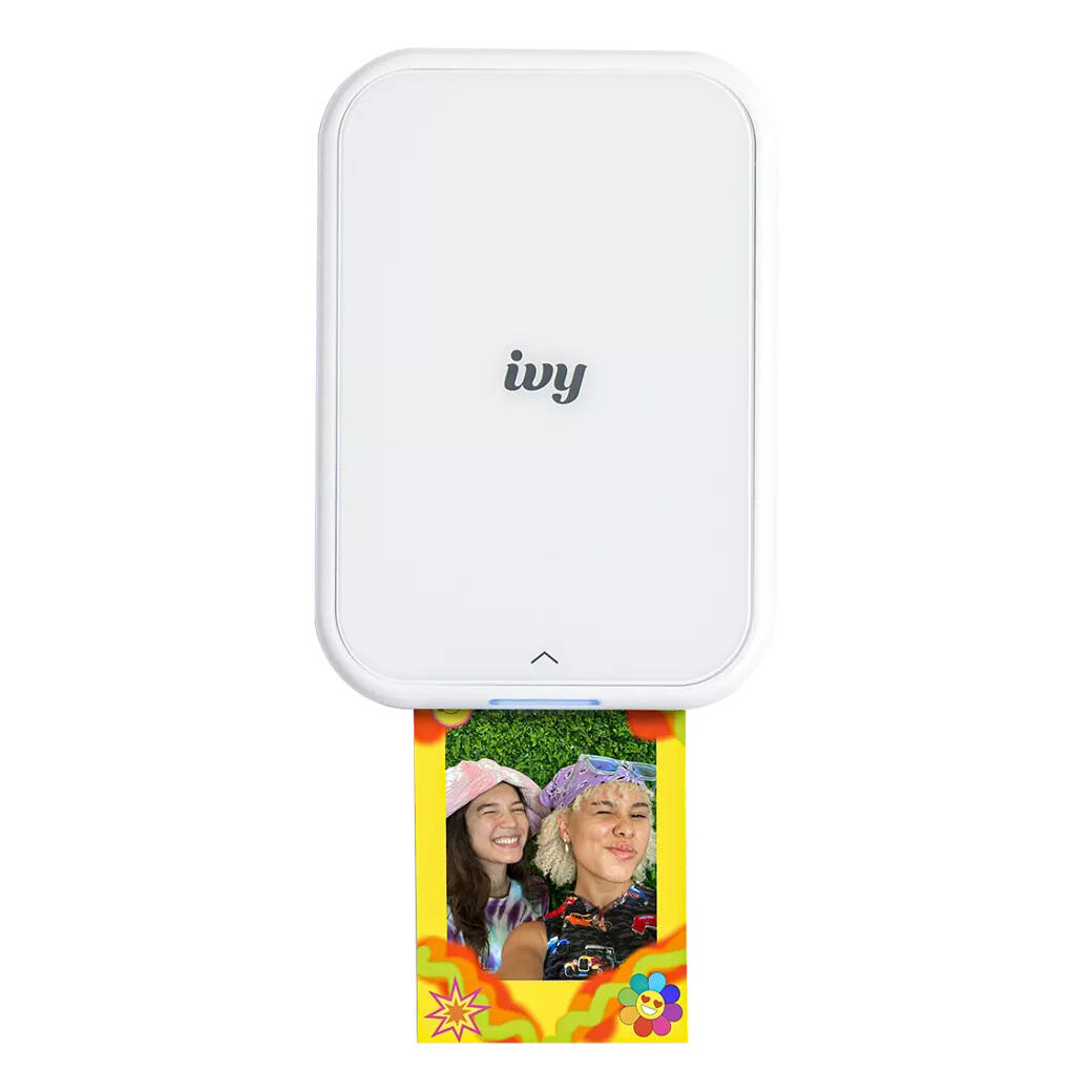 Canon IVY 2 Mini Wireless Color Photo Printer (5452C018) - Pure White