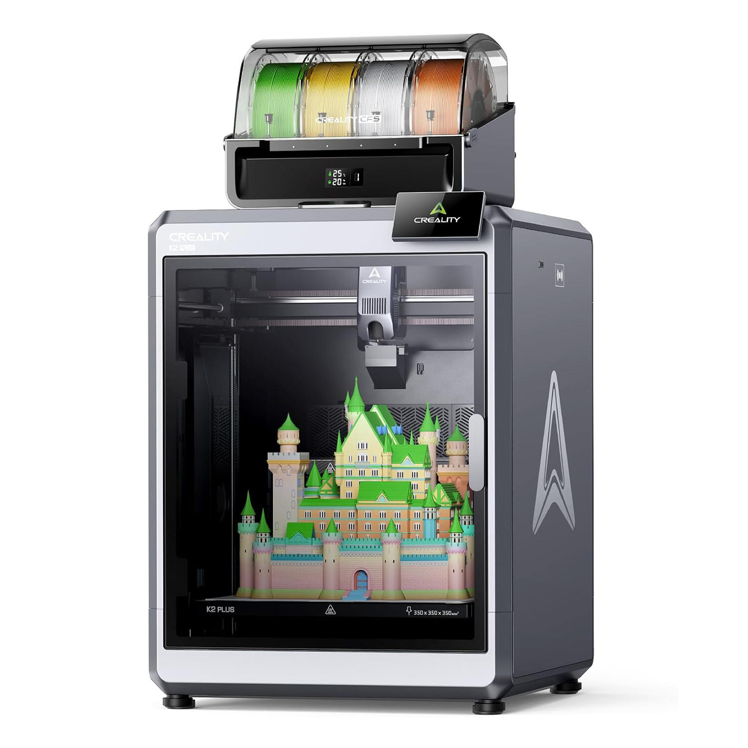 Creality K2 Plus Combo Multi-Color 3D Printer - Multi-Color Printing with 4 CFS, Heated Chamber