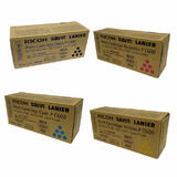 Ricoh 408310 40831 408312 408313 Original Toner Cartridge Combo BK/C/M/Y