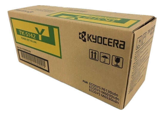 Kyocera-Mita TK5142Y (1T02NRAUS0) Original Yellow Toner Cartridge