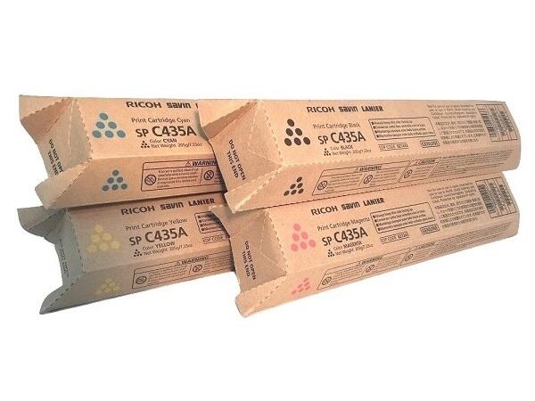 Ricoh SP C435A Original Toner Cartridge Combo BK/C/M/Y