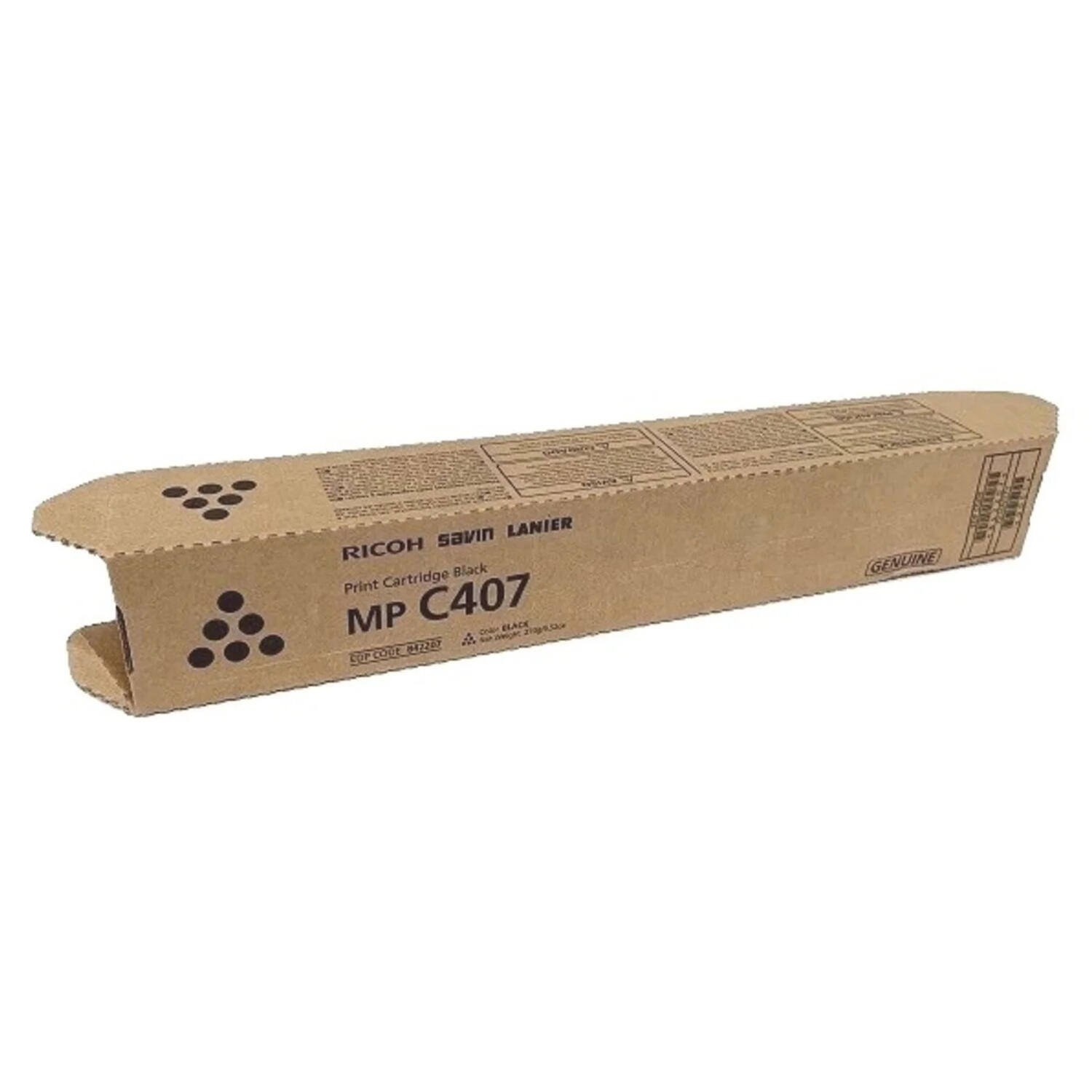 Ricoh 842207 MP C407 Original Black Toner Cartridge