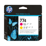 HP 774 P2V99A Original Magenta / Yellow DesignJet Printhead